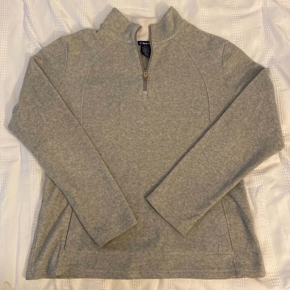 Grey Quarter-zip